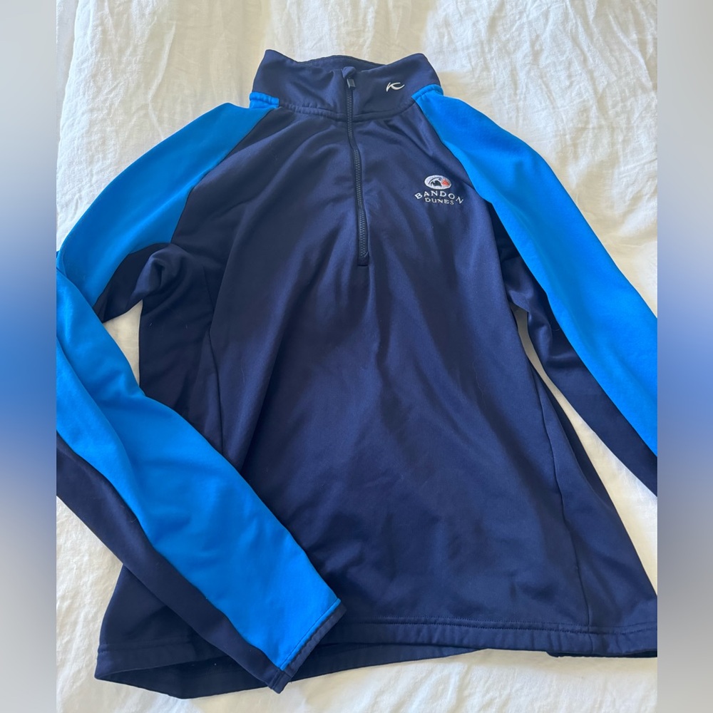 KJUS men’s quarter zip bandon dunes golf